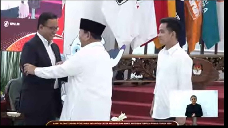 Saat Prabowo Goyangkan Badan Anies usai Jadi Presiden Terpilih