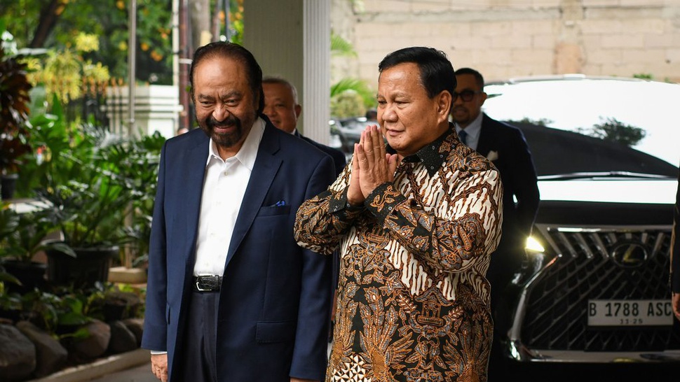 Surya Paloh Mengaku Merenung Lama Sebelum Gabung Koalisi Prabowo