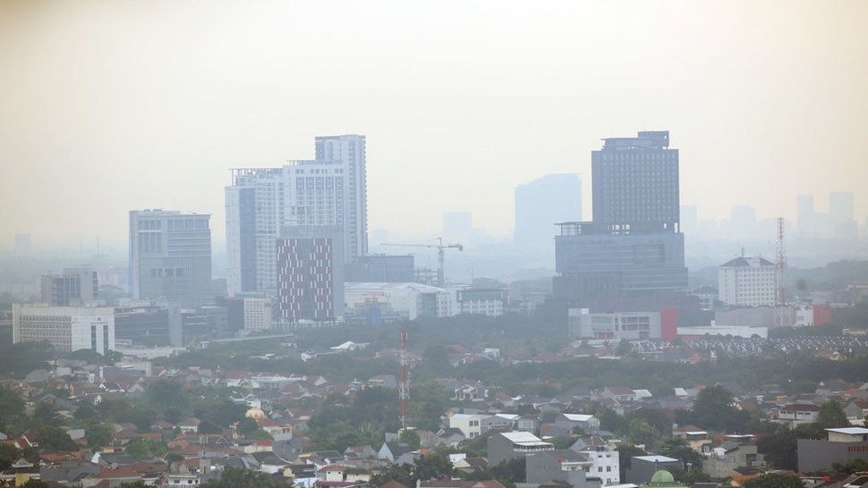 Kualitas Udara Jakarta Terburuk Kedua di Dunia Hari Ini