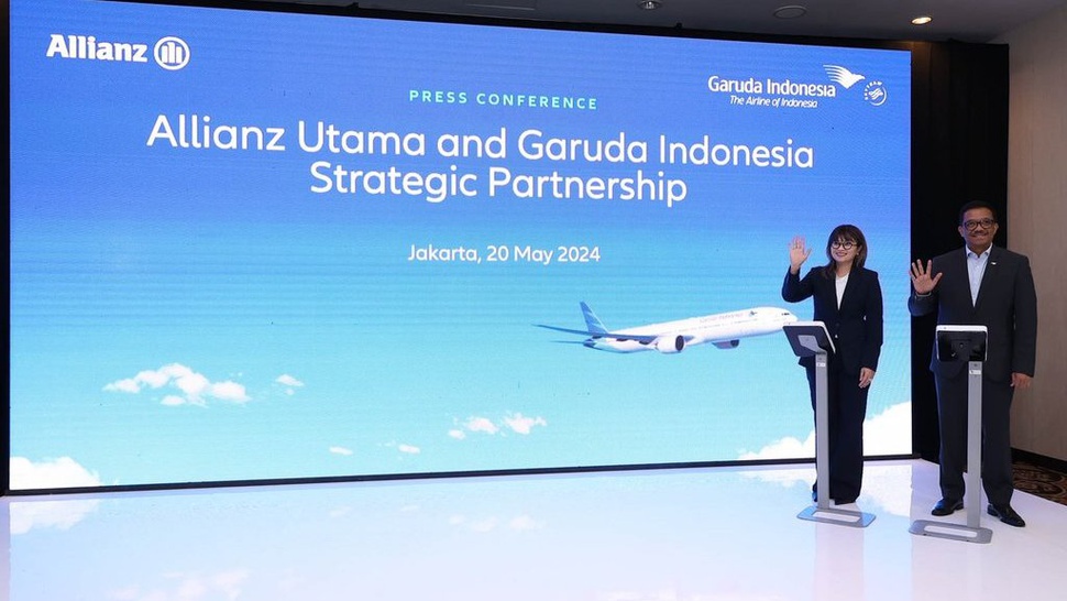 Allianz Utama & Garuda Kerja Sama Hadirkan Asuransi Penerbangan