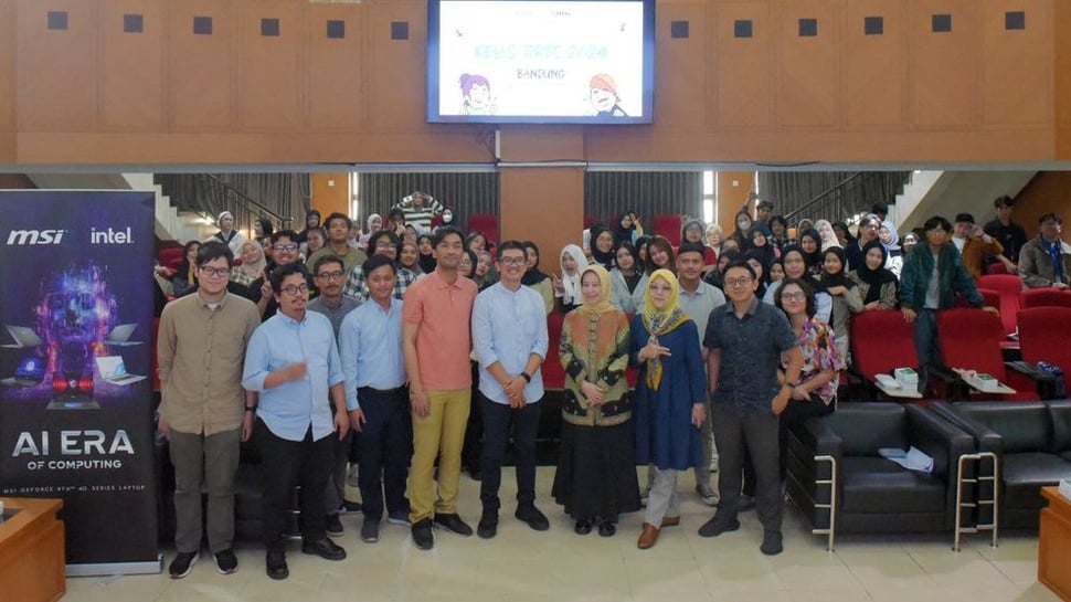 Kelas Tirto Bandung Sambangi Universitas Pendidikan Indonesia