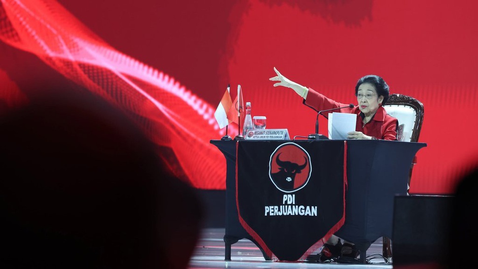 Rakernas V PDIP Minta Megawati Tetap Jadi Ketum 2025-2030