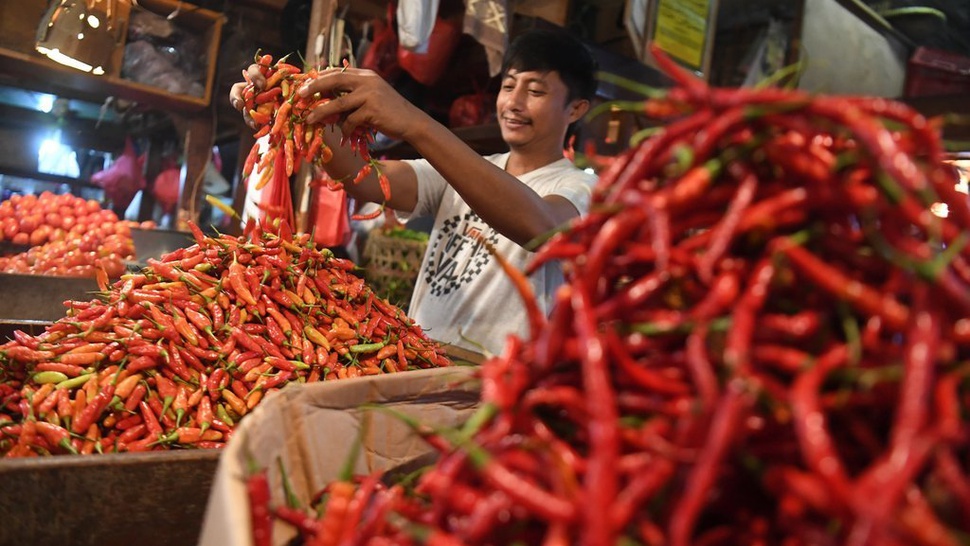 Harga Cabai Rawit Alami Kenaikan, Tembus Rp60 Ribu per Kilogram