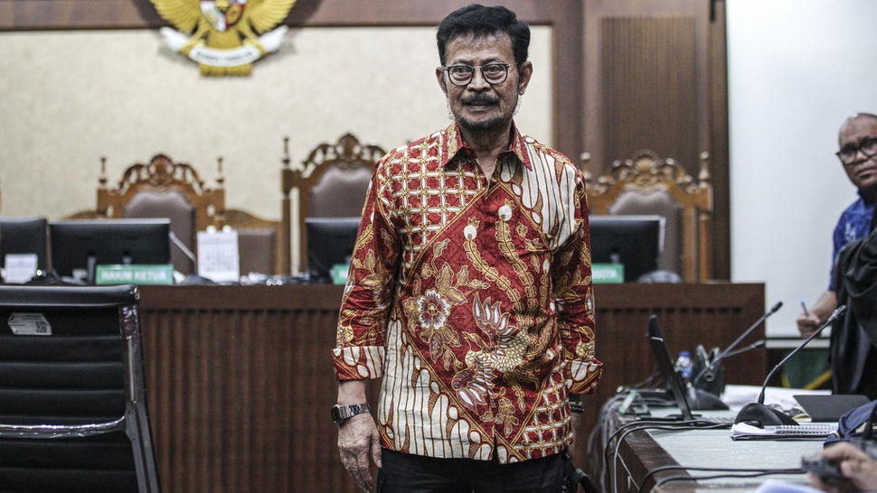 Syahrul Yasin Limpo akan Bacakan Pledoi Sebanyak 2.000 Halaman