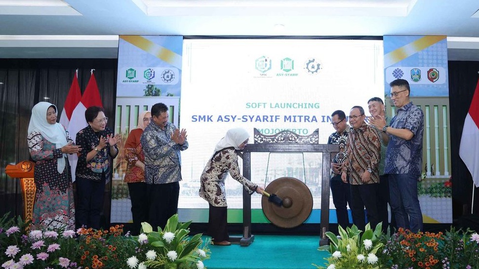 Diluncurkan Menaker, SMK Asy-Syarif Mitra Industri Buka PPDB