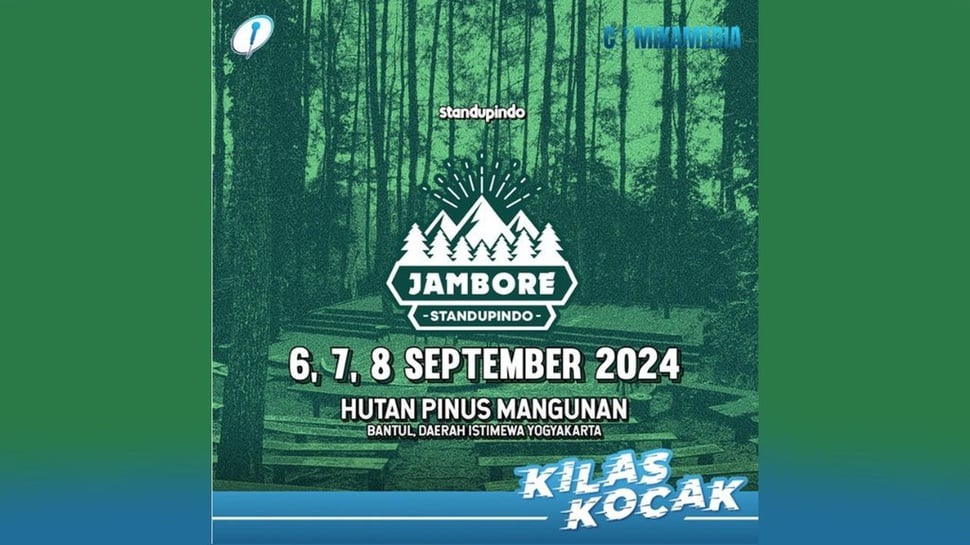 Link Tiket Jambore StandupIndo di Yogyakarta 2024 & Harganya