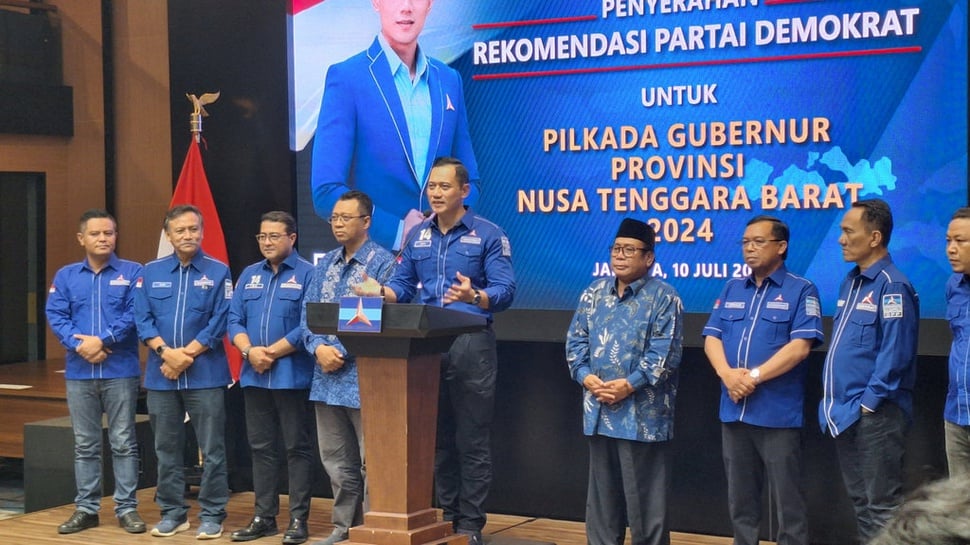 Demokrat Umumkan Dukungan untuk Pilkada Sulteng, Riau, & NTB