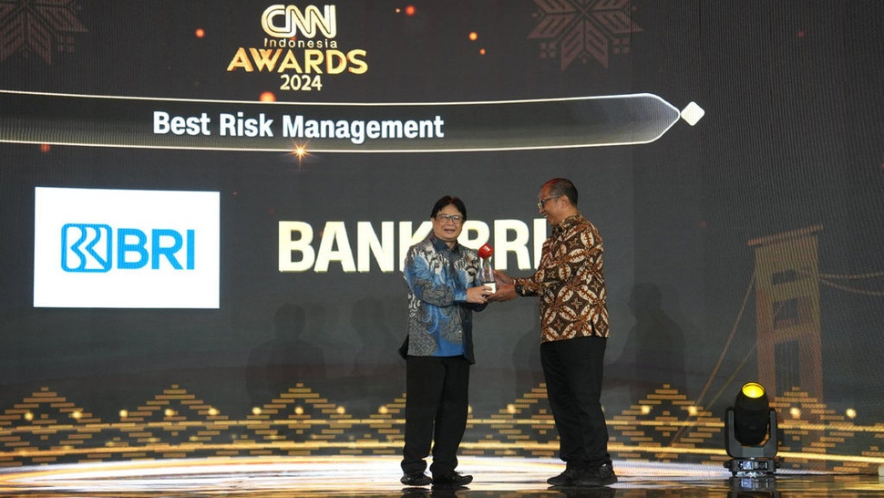 BRI Raih Best Risk Management di CNN Indonesia Awards