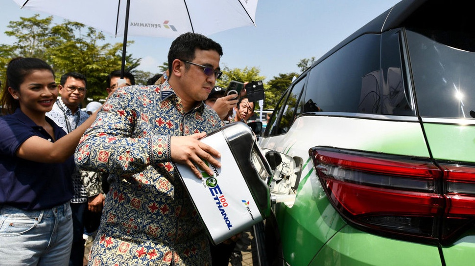 Pertamina dan Toyota Uji Coba Bioethanol 100% di GIIAS 2024