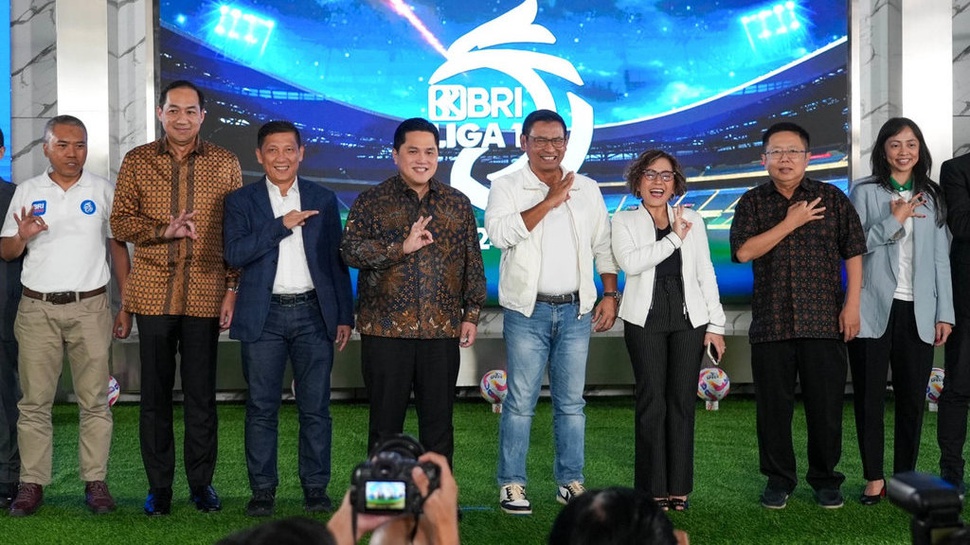 BRI Kembali Jadi Sponsor Utama Liga 1 2024-2025