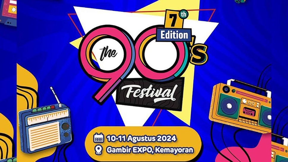 Link Tiket 90s Intimate 2024, Daftar Harga, dan Line Up Lengkap