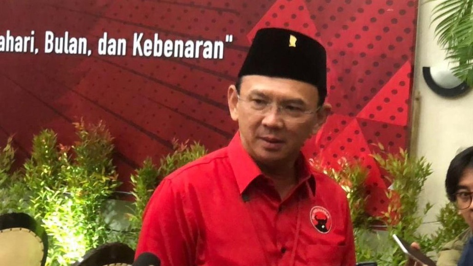 Ahok Yakin PDIP Tak Akan Mendukung Anies di Pilkada Jakarta