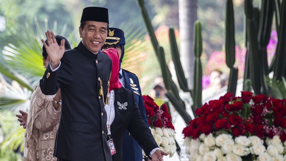 Jokowi Kenakan Baju Adat Betawi di Sidang Tahunan DPR-MPR