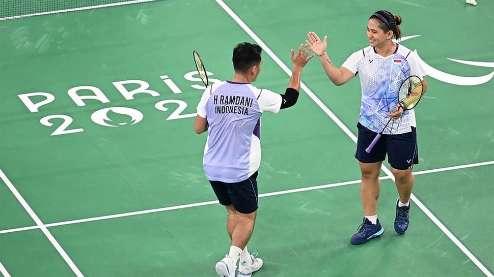 Hasil Badminton Paralimpiade 2024: Indonesia Emas Ganda Campuran