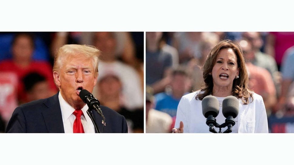 Kamala Harris dan Donald Trump Hadiri Peringatan 9/11