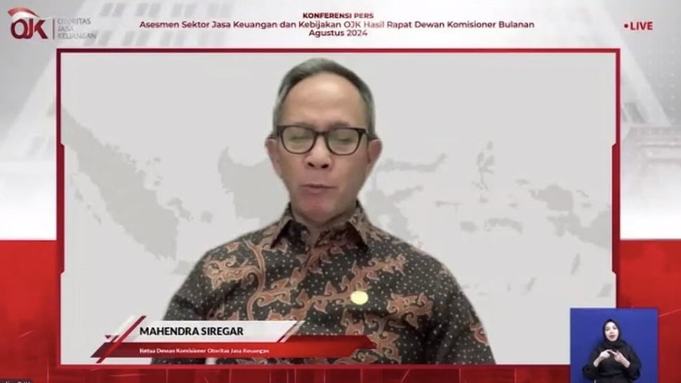 OJK: Sektor Jasa Keuangan RI Stabil di Tengah Gejolak Global