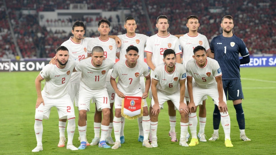 Syarat Timnas Runner-up WCQ: Berapa Poin vs Bahrain & China?