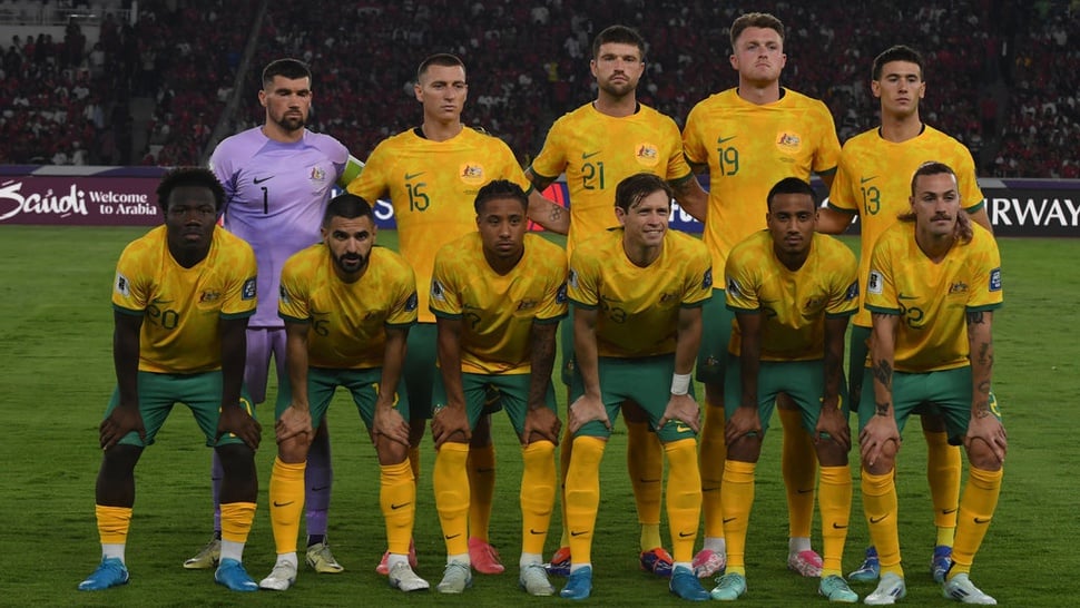 Daftar Lengkap Pemain Timnas Australia WCQ Maret 2025: 16 Abroad