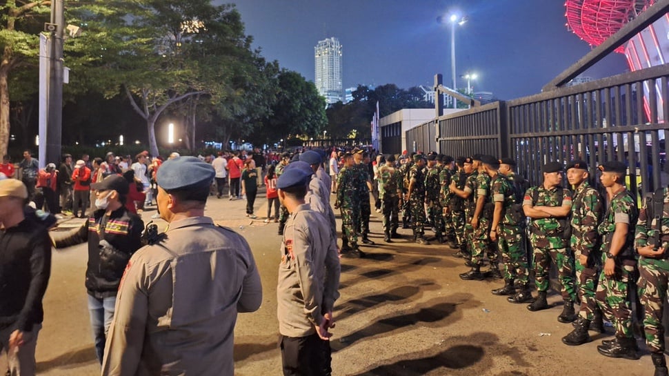 Polisi Benarkan Ada Ricuh usai Laga Indonesia vs Australia