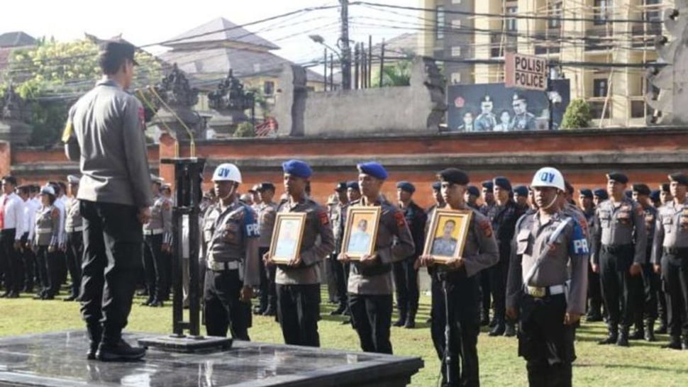 Polda Bali Pecat 9 Polisi yang Terlibat Tindak Pidana Berat