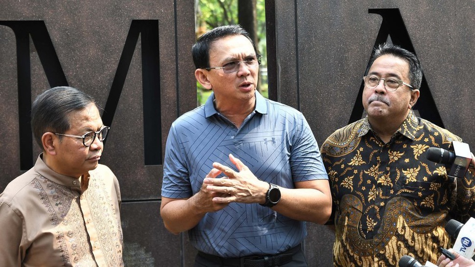 Pramono-Rano Temui Ahok Bahas Pembangunan Jakarta Masa Depan