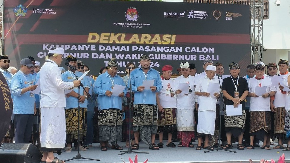 Visi dan Misi Cagub-Cawagub Pilkada Bali 2024