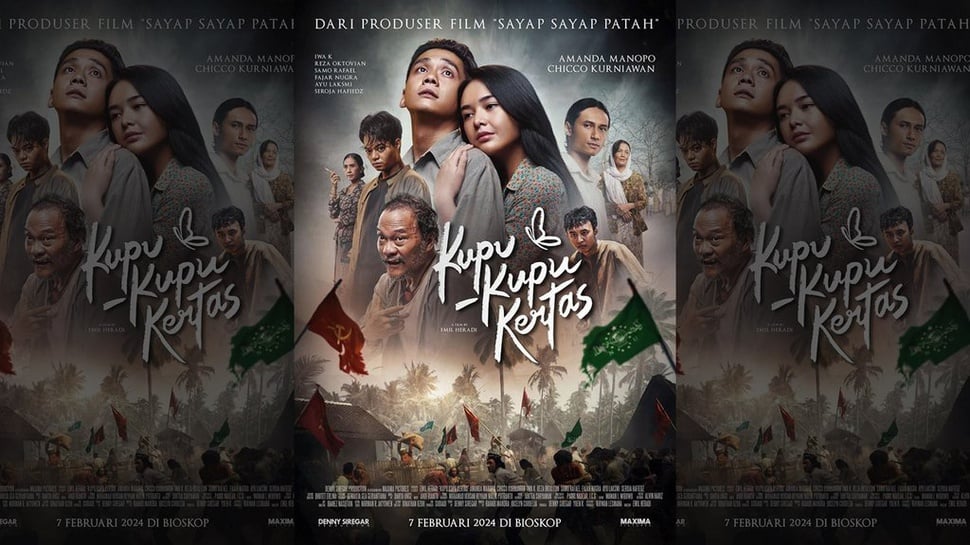 Sinopsis Film Kupu-Kupu Kertas yang Dibintangi Amanda Manopo