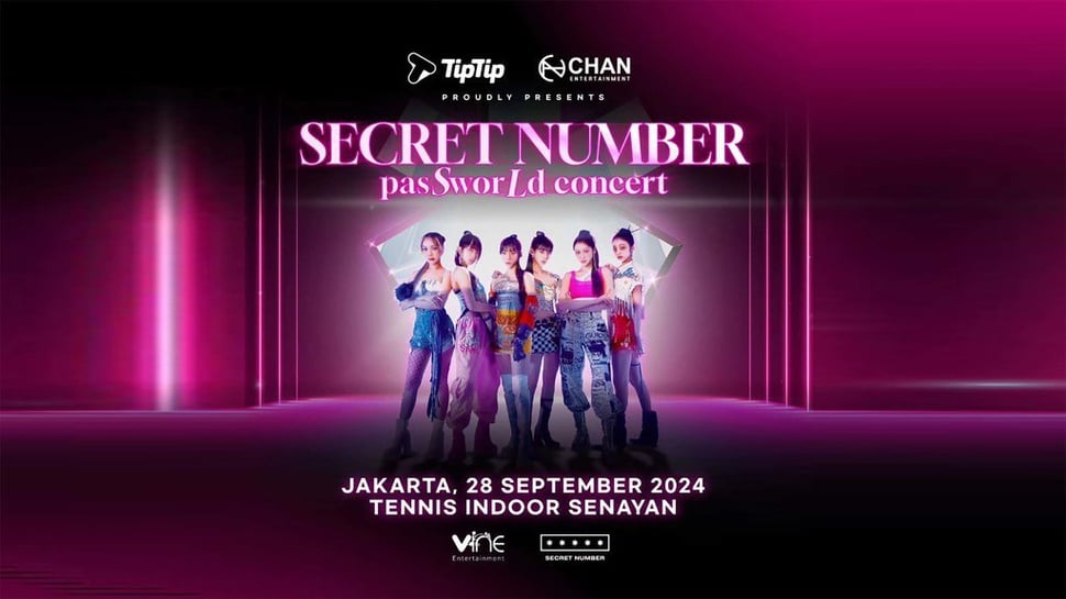 Setlist Lagu Konser Secret Number di Jakarta 28 September 2024