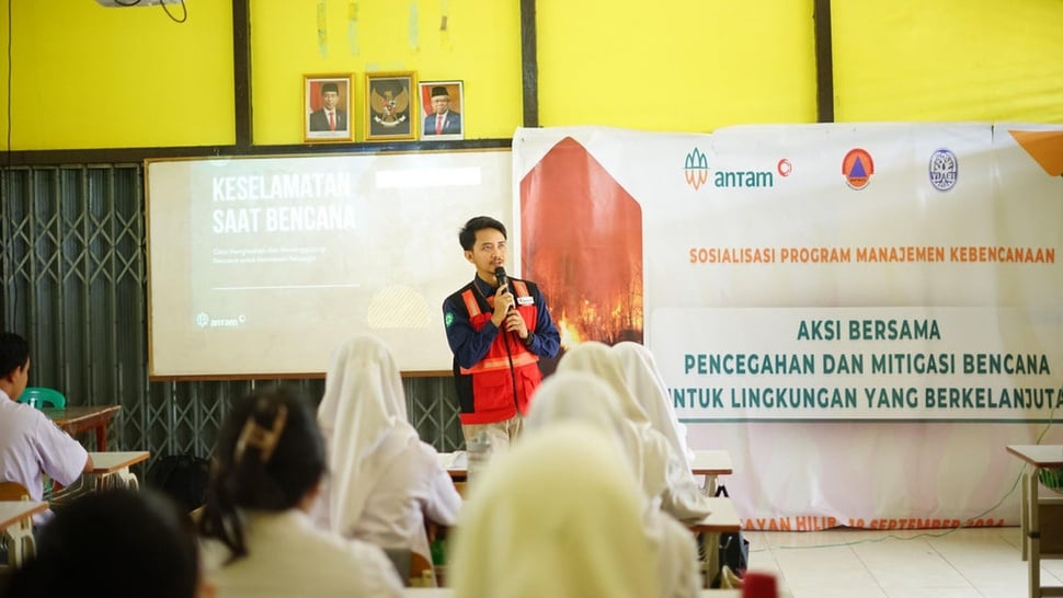 ANTAM Ajak Warga Tingkatkan Kesiapan Hadapi Bencana via ARAHAN