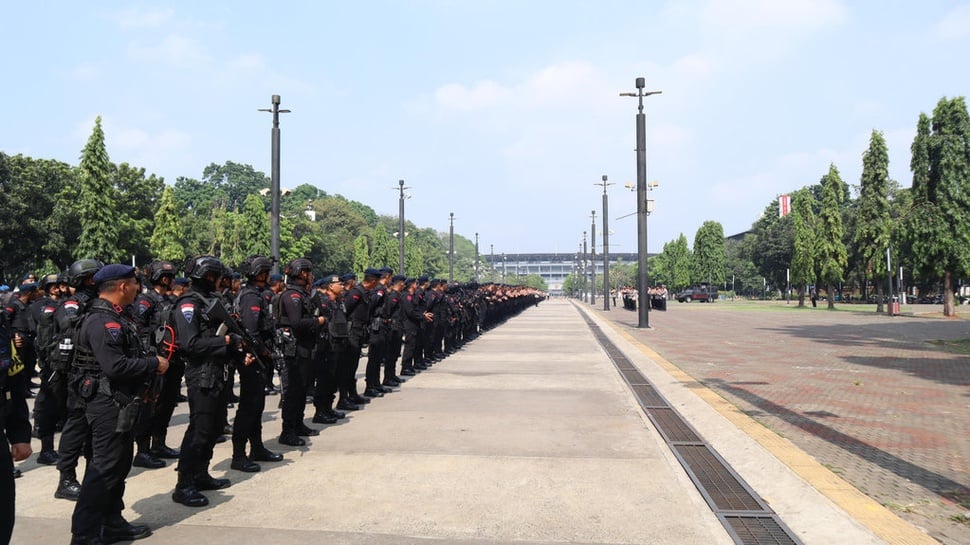 Polisi Kerahkan Ribuan Personel Amankan Pelantikan Anggota DPR