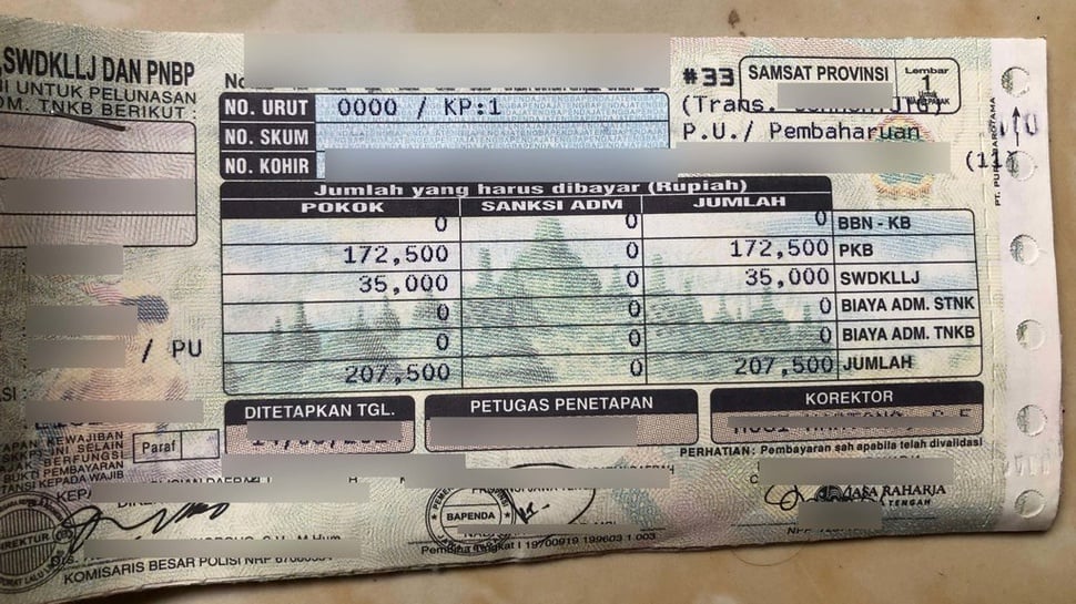 Cara Blokir STNK Kendaraan Online Jawa Barat