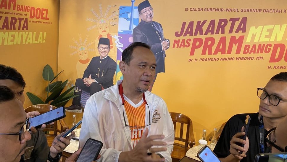 Cak Lontong Jamin Pramono-Rano Tak Serang Personal saat Debat