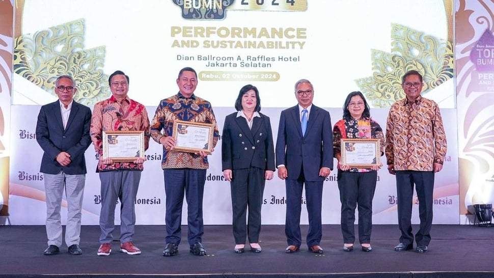 BRI Raih 3 Penghargaan Bergengsi dalam Top BUMN Awards 2024