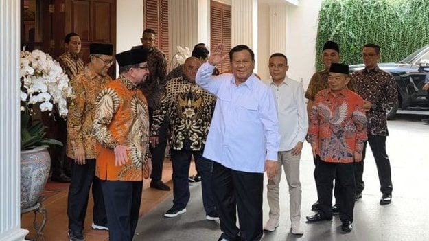 Presiden Terpilih Prabowo Subianto Terima Kunjungan Elite PKS