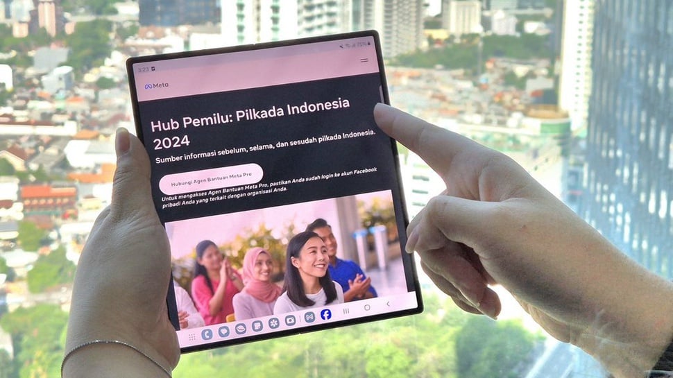 Meta Luncukan Hub Pemilu untuk Dukung Pelaksanaan Pilkada 2024