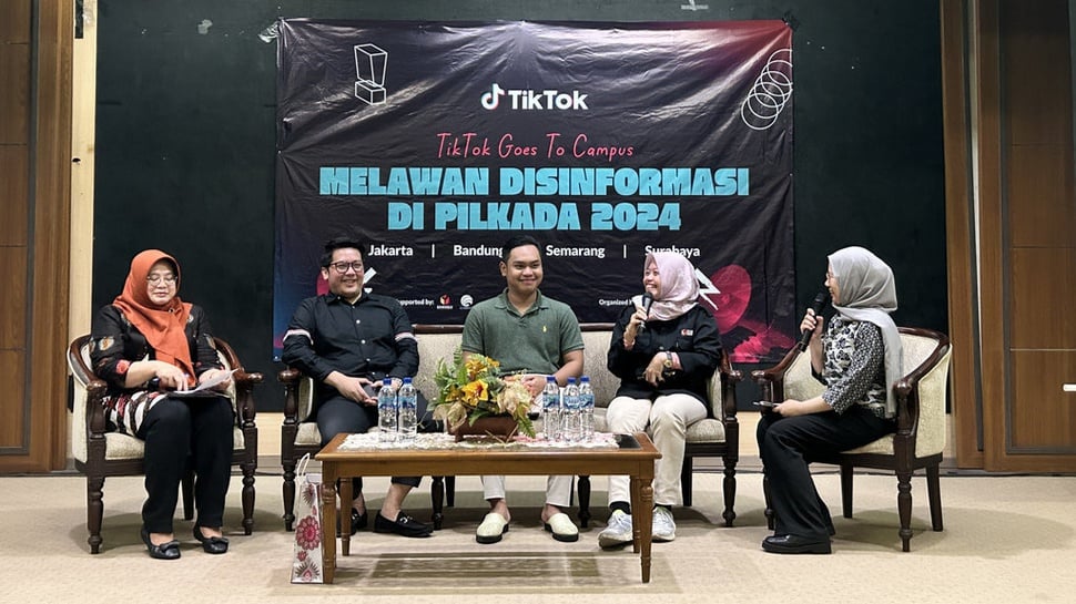 TikTok & Universitas Airlangga Kolaborasi Tangkal Hoaks Pilkada