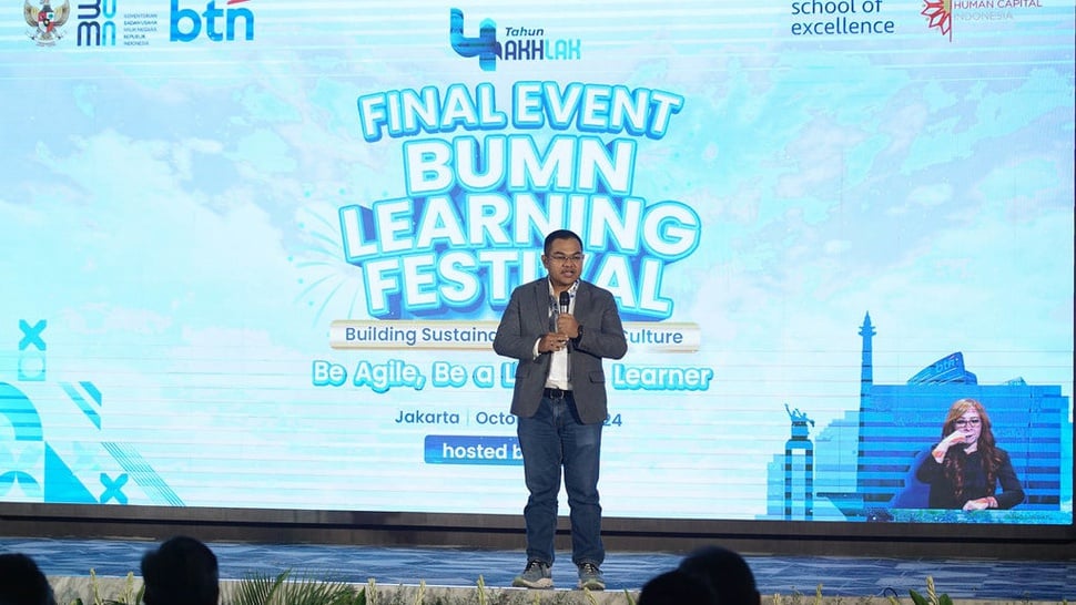 Telkom Dinobatkan Sebagai The Most Outstanding BUMN Learning