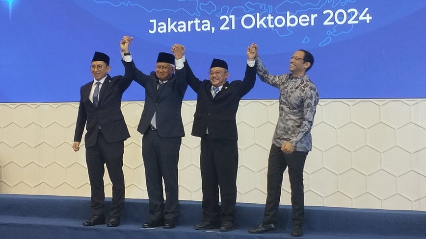 Sertijab ke 3 Menteri, Nadiem Pamer Keberhasilan Merdeka Belajar