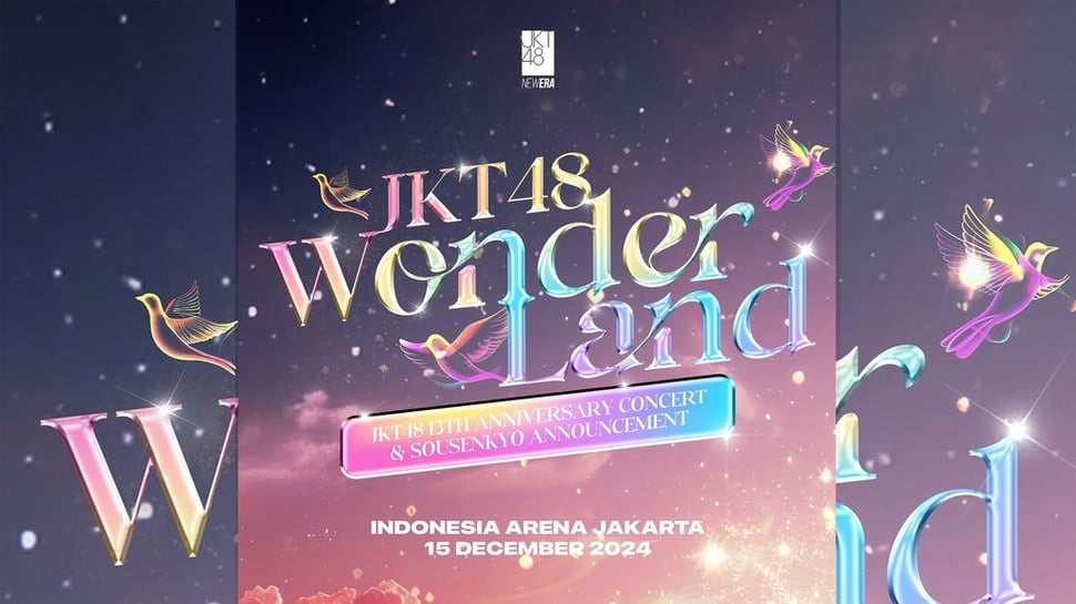 Link Tiket Wonderland JKT48 13th Anniversary Concert & Harganya