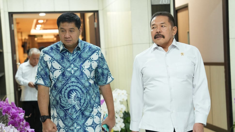 Jaksa Agung & Menteri PUPR Bahas Sitaan untuk Perumahan Rakyat