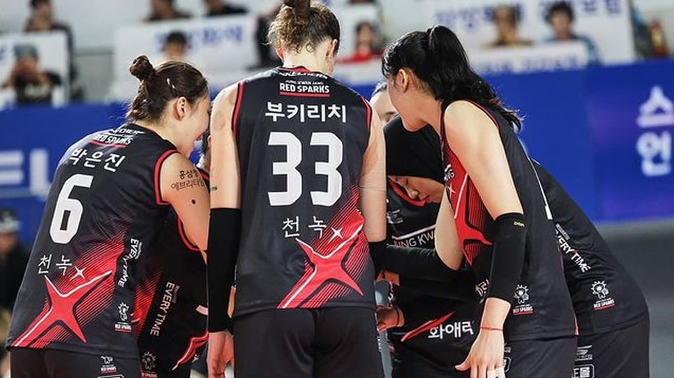 Live Streaming Voli Red Spark vs IBK di V-League 2024 Hari Ini