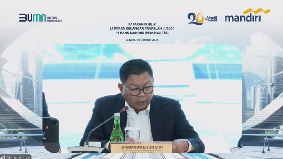 Bank Mandiri Raih Laba Rp42 T pada Kuartal III 2024