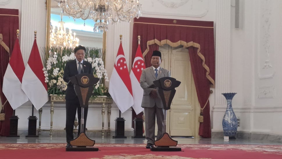 Prabowo dan PM Singapura Bahas Investasi IKN hingga Hilirisasi