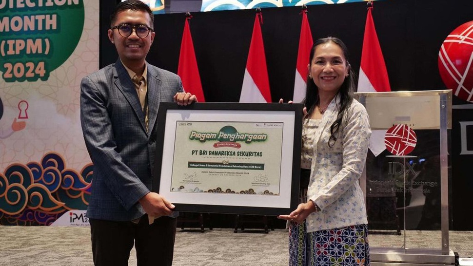 BRI Danareksa Sekuritas Juara di Investor Protection Month 2024