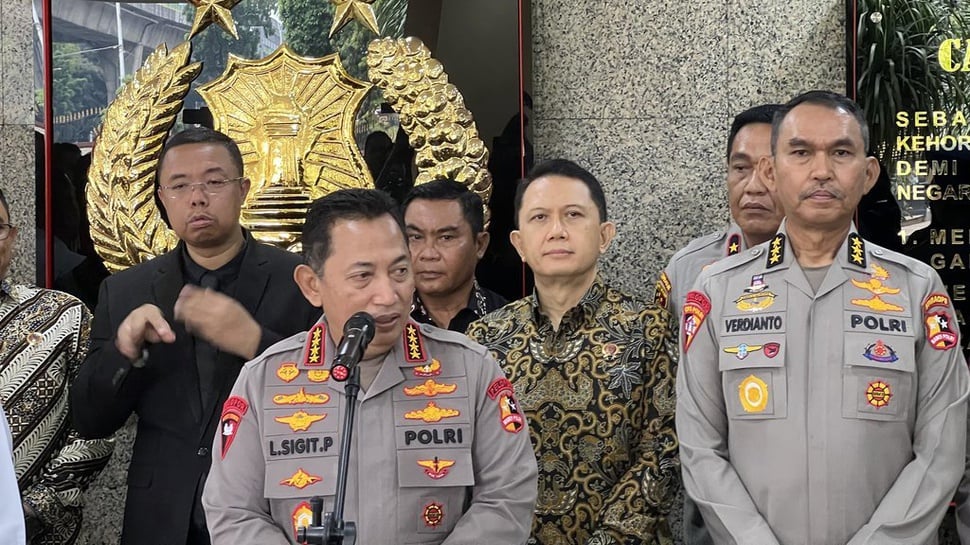 Kapolri soal RUU Polri Dibahas Awal Tahun: Kami Hanya Mengikuti