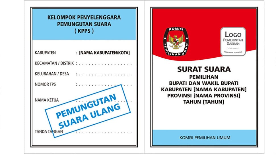 Ketahui Warna Surat Suara Pilkada 2024 dan Penjelasannya