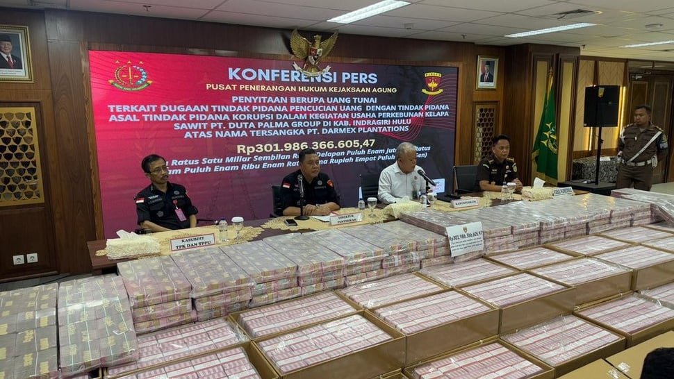 Kejagung Sita Rp301,9 Miliar terkait Korupsi Duta Palma Group