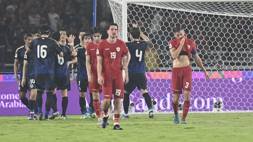 Hasil Timnas Indonesia vs Jepang Skor 0-4: Juru Kunci Grup C!