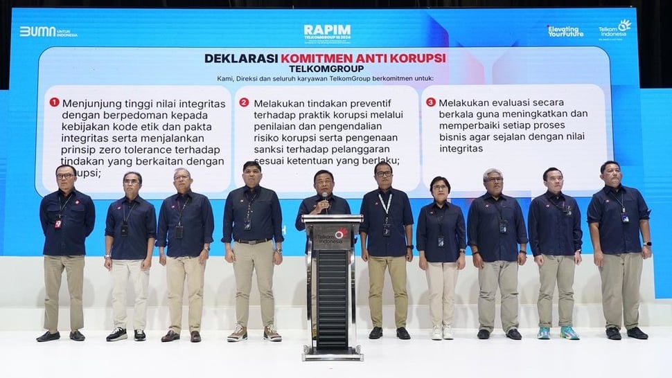 TelkomGroup Deklarasikan Komitmen Anti Korupsi