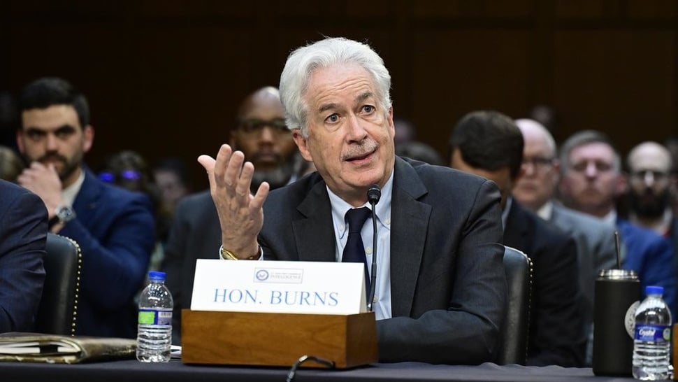 Profil William J Burns Direktur CIA Temui Prabowo di Washington